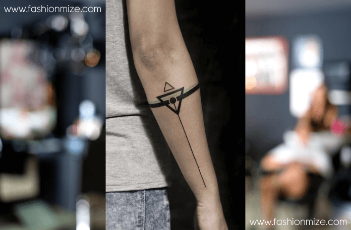 Arrow and Triangle Tattoo