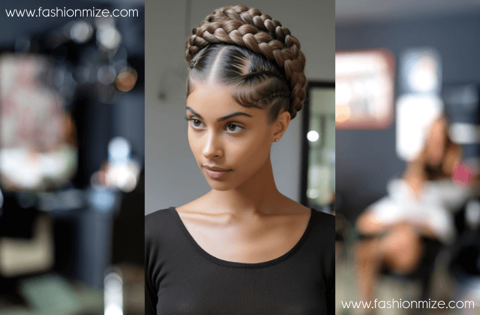 Double Straight Back Braids