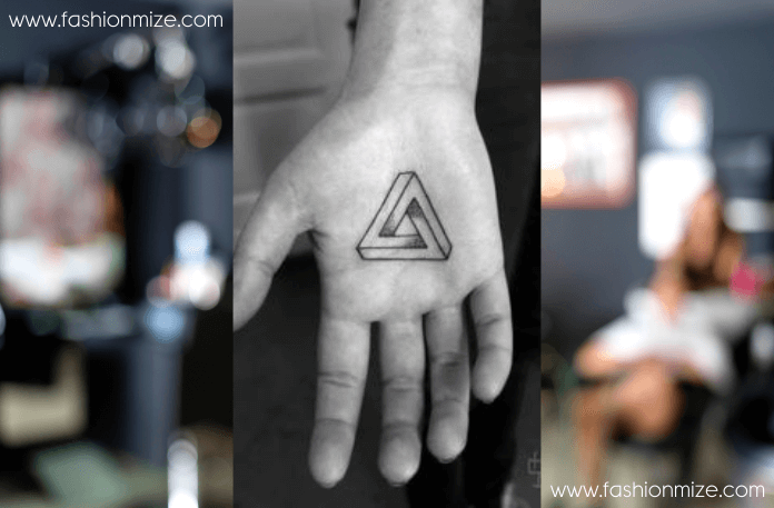 Infinity Triangle Tattoo