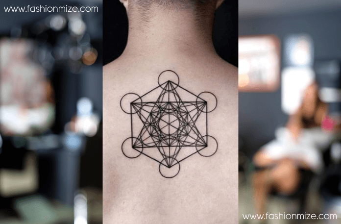 Sacred Geometry Triangle Tattoo